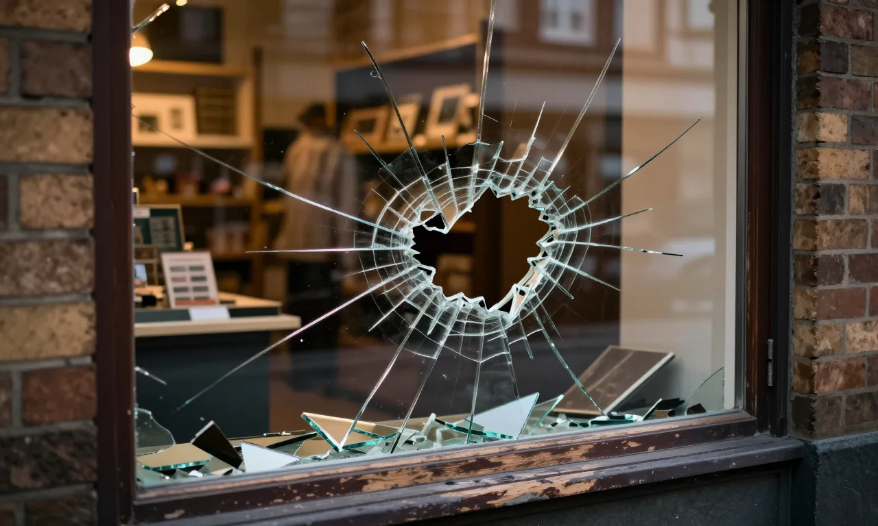 A business owner reacting to news her website has been hacked