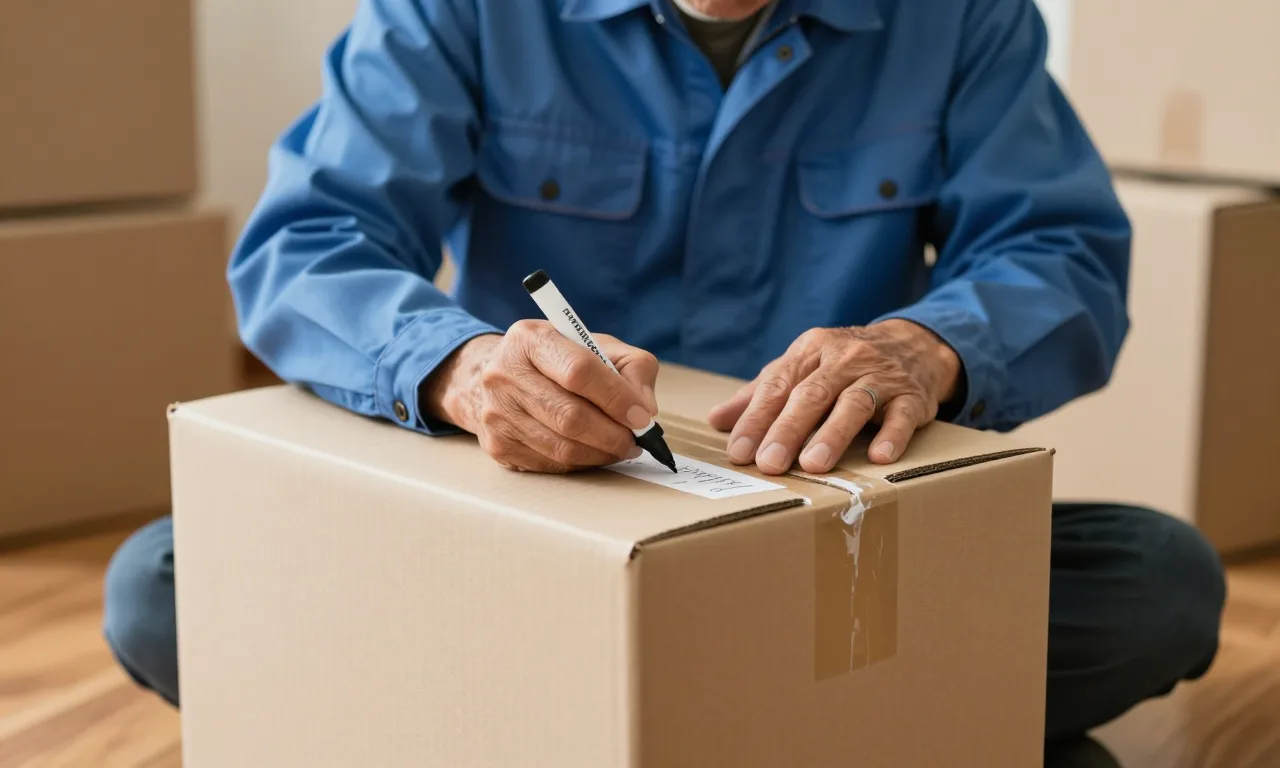 Someone carefully moving something valued over to a new home without losing it